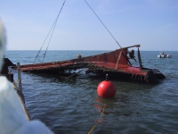 Shrimp Boat Wreck Removal